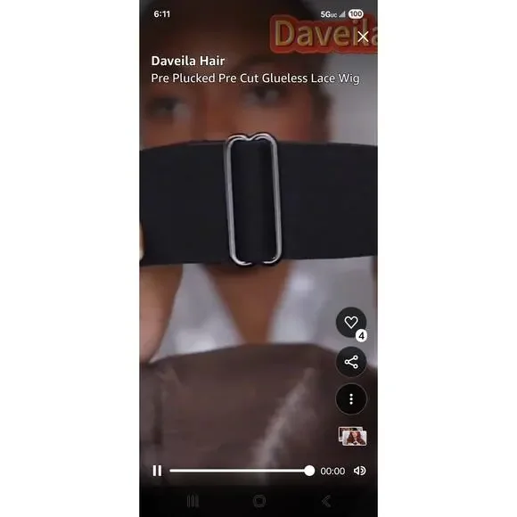 18 inch red brown number 33 body wave pre.Cut preplucked glueless lace front wig - Picture 8 of 13